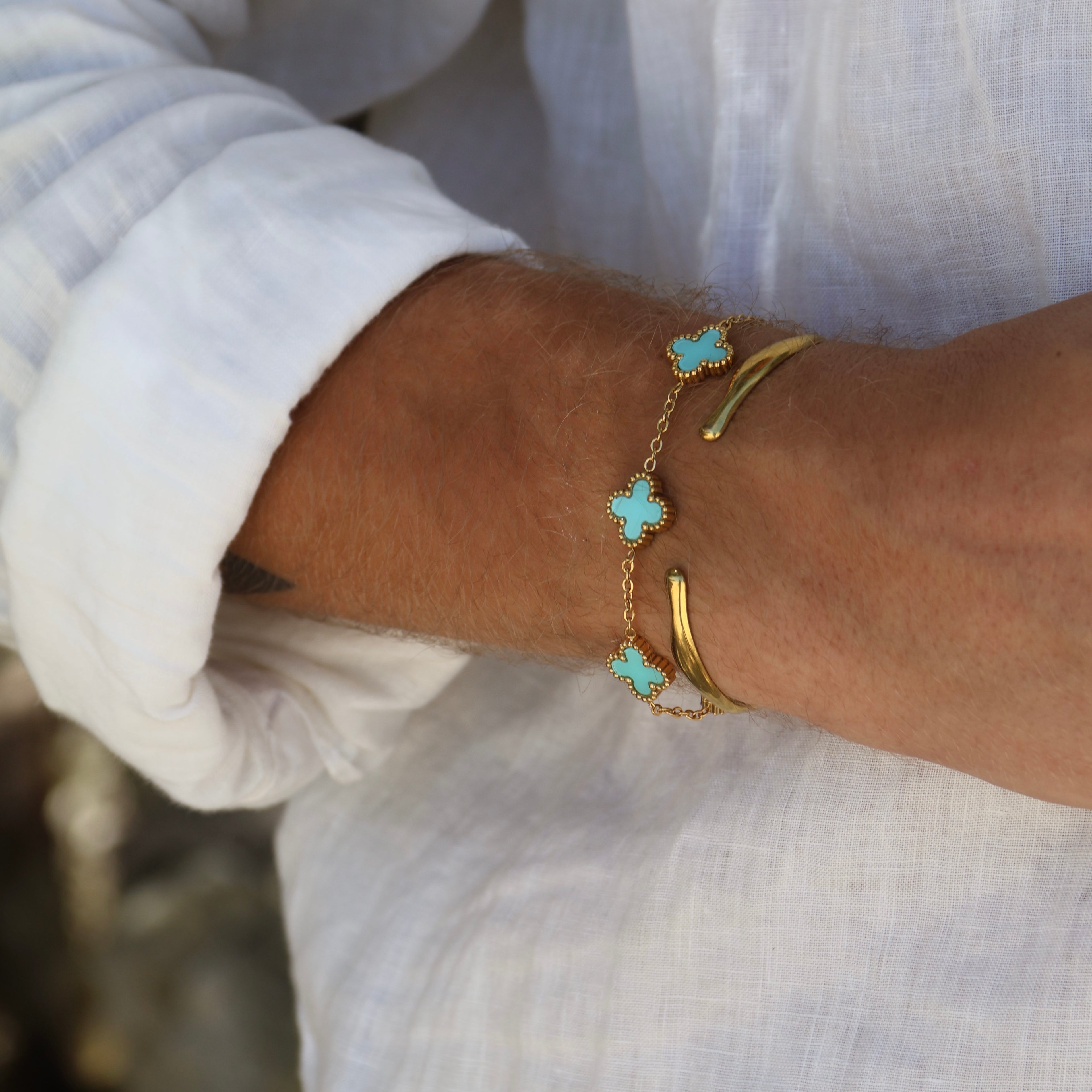 CLOVE BRACELET TURQUOISE
