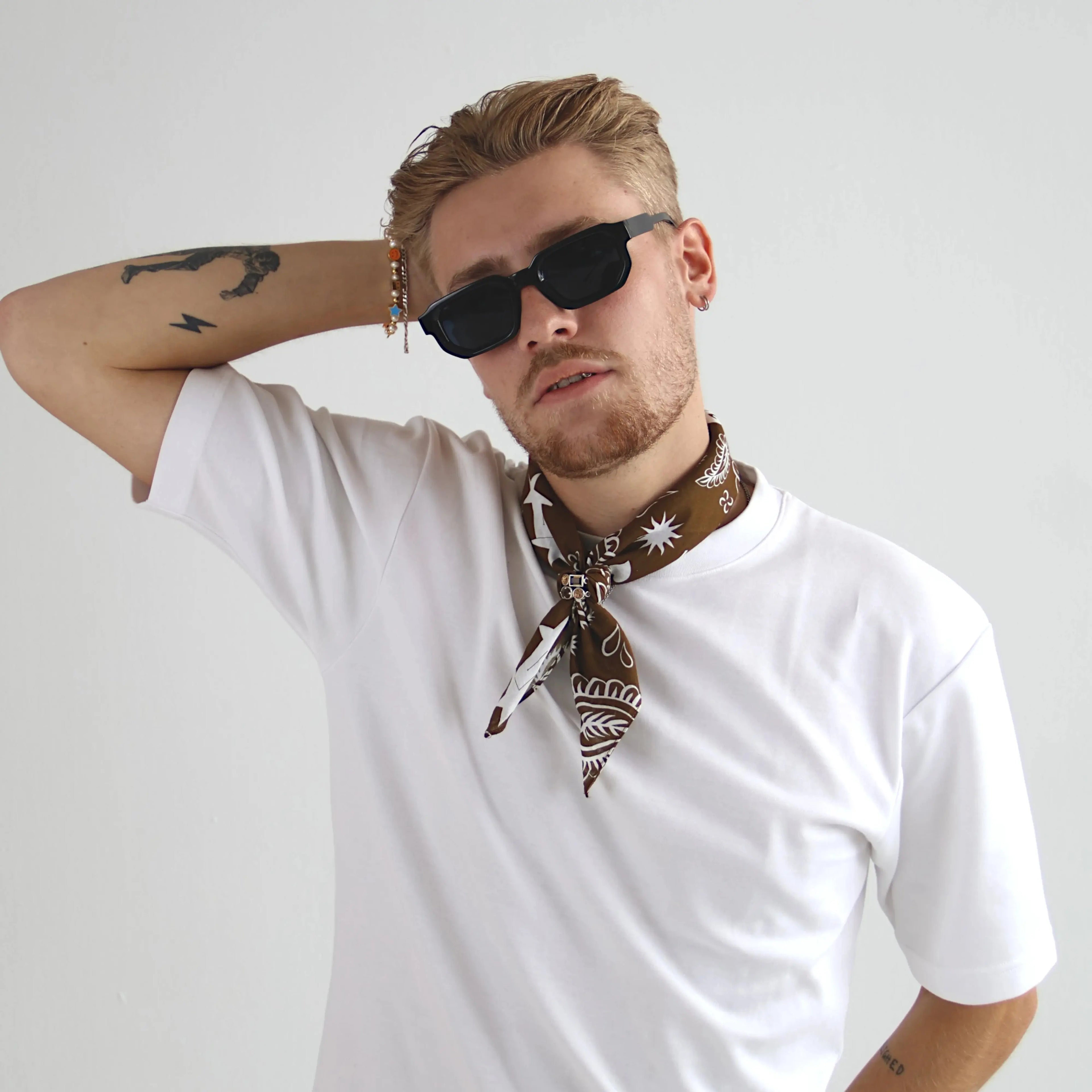 BROWN SKØR PAISLEY SKØR