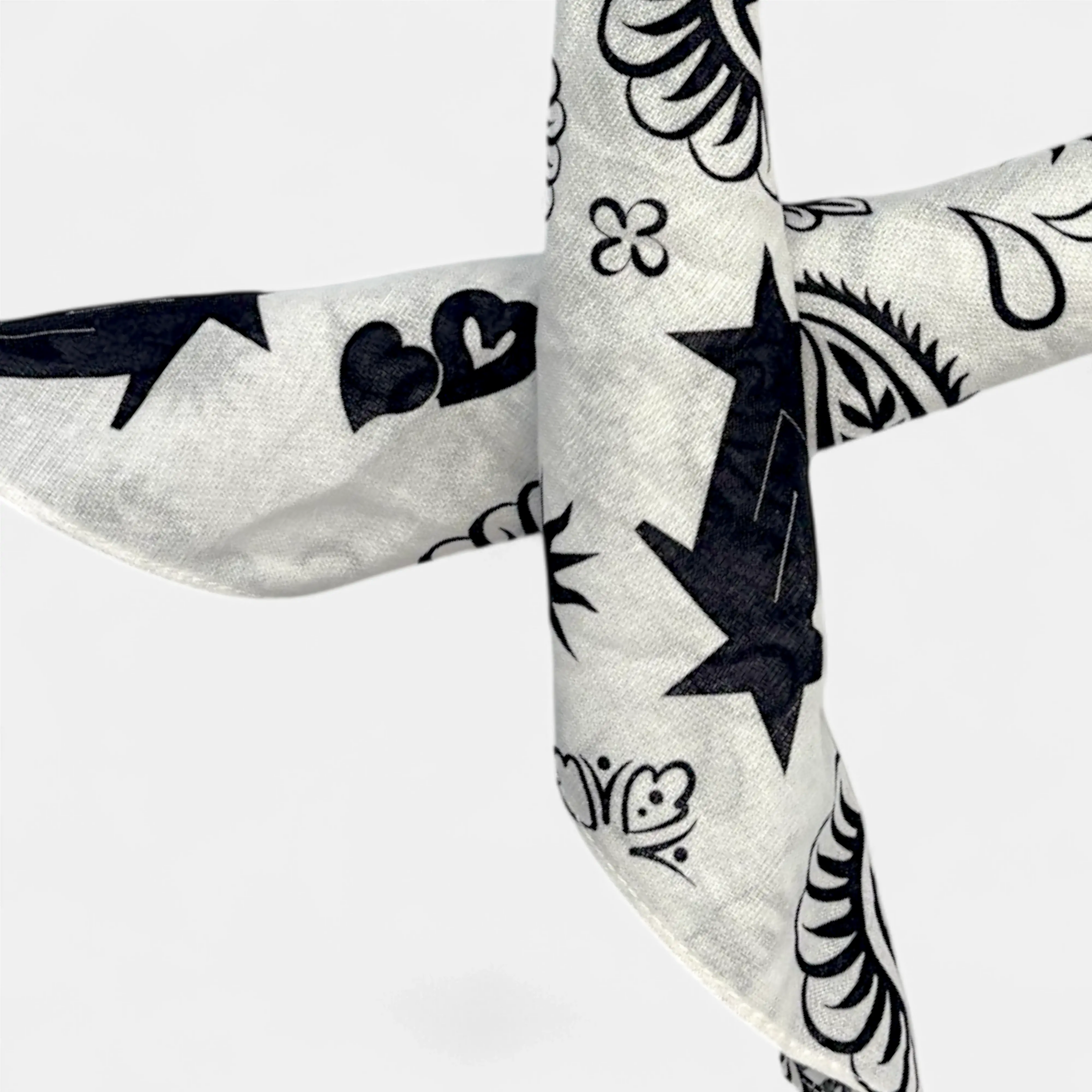WHITE SKØR PAISLEY SKØR