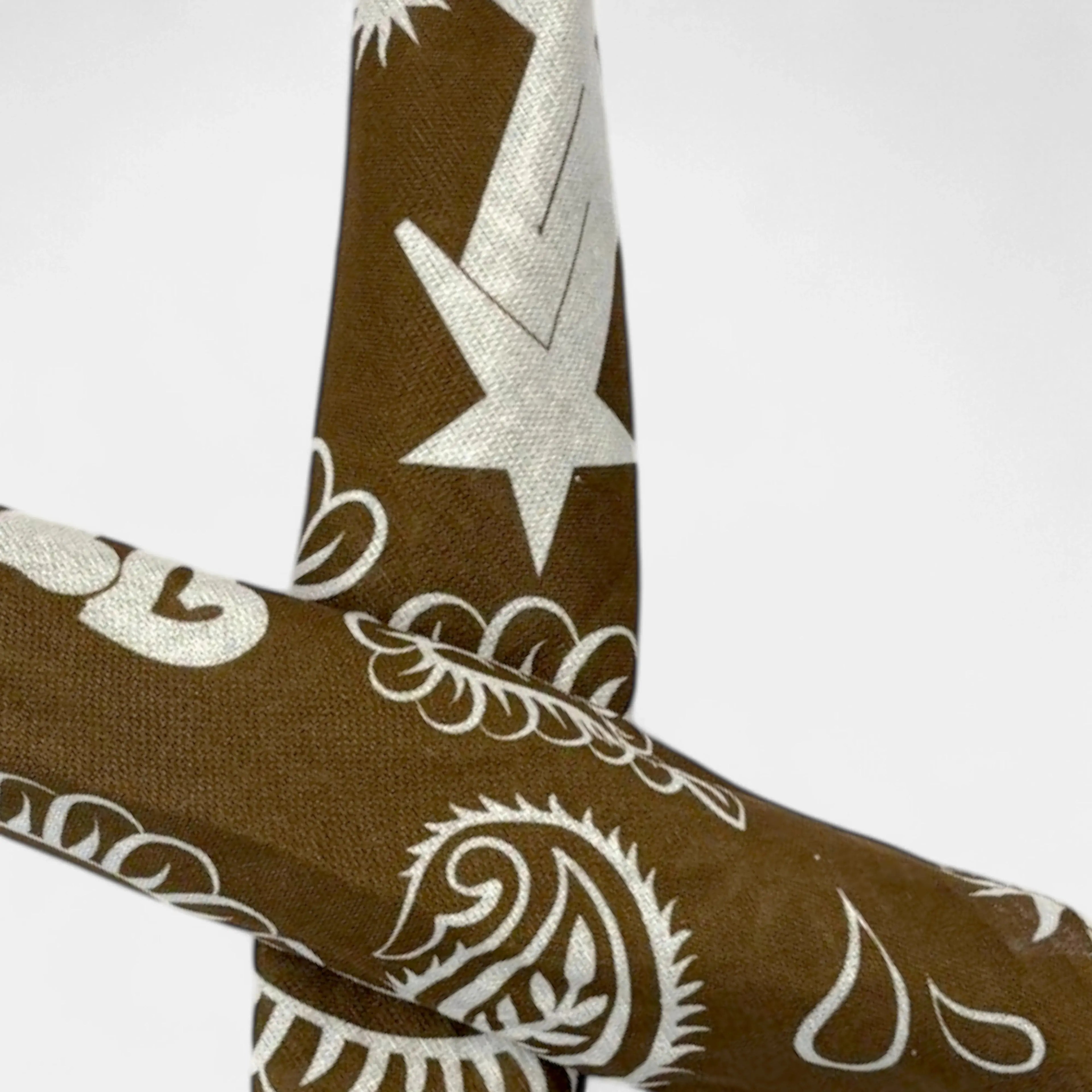 BROWN SKØR PAISLEY SKØR