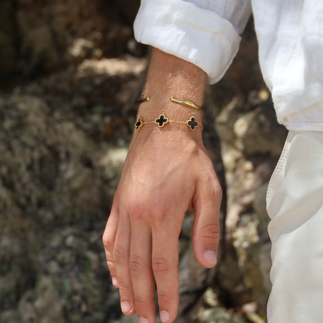 CLOVE BRACELET BLACK