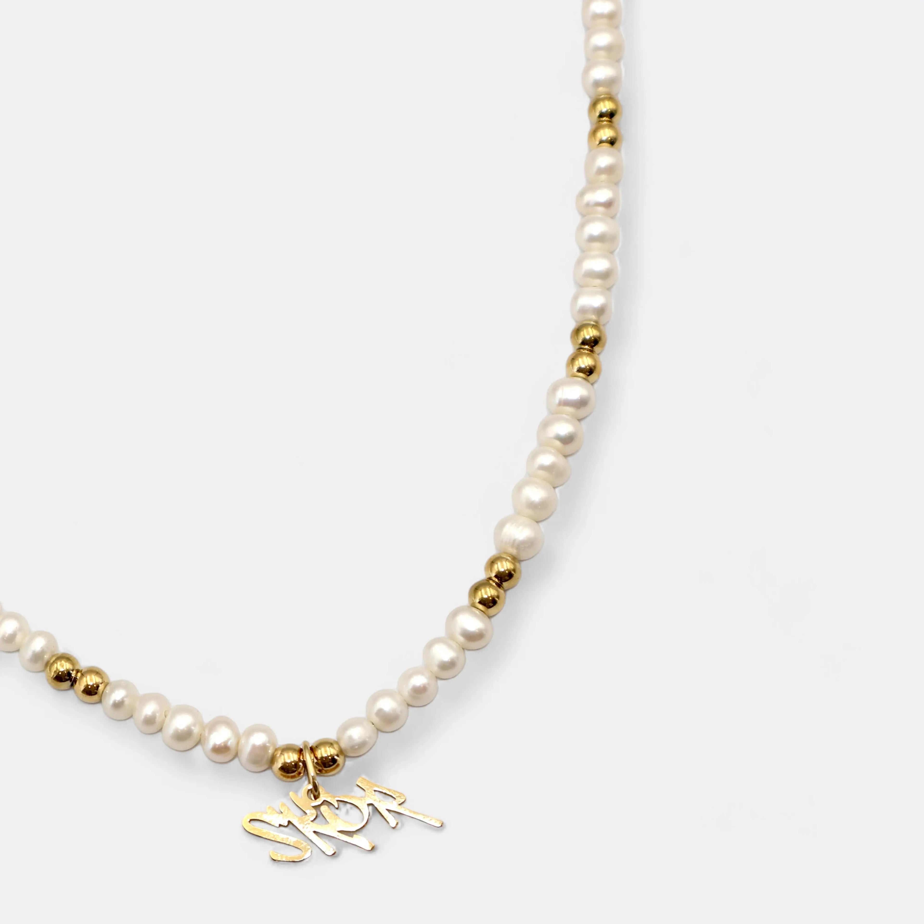 SIGNATURE PEARL CHAIN SKØR
