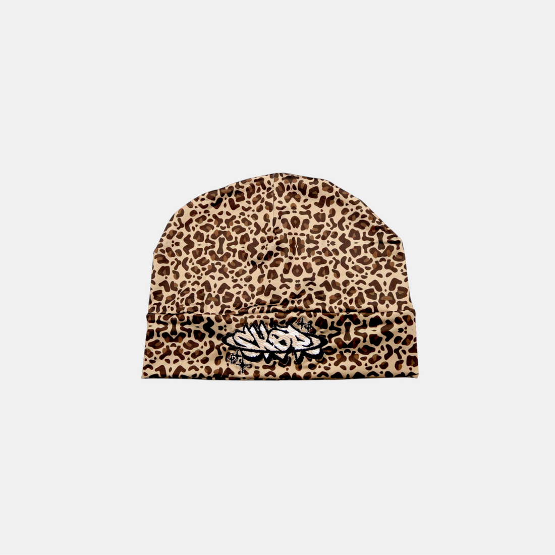 BROWN PRED BEANIE