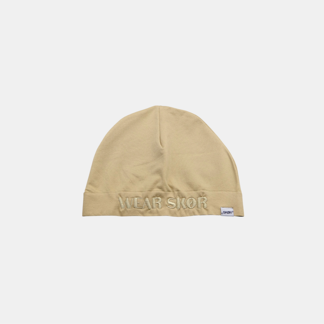 BEIGE SLIM BEANIE