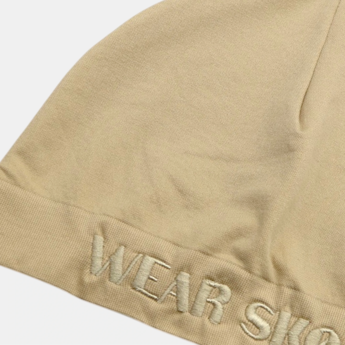 BEIGE SLIM BEANIE