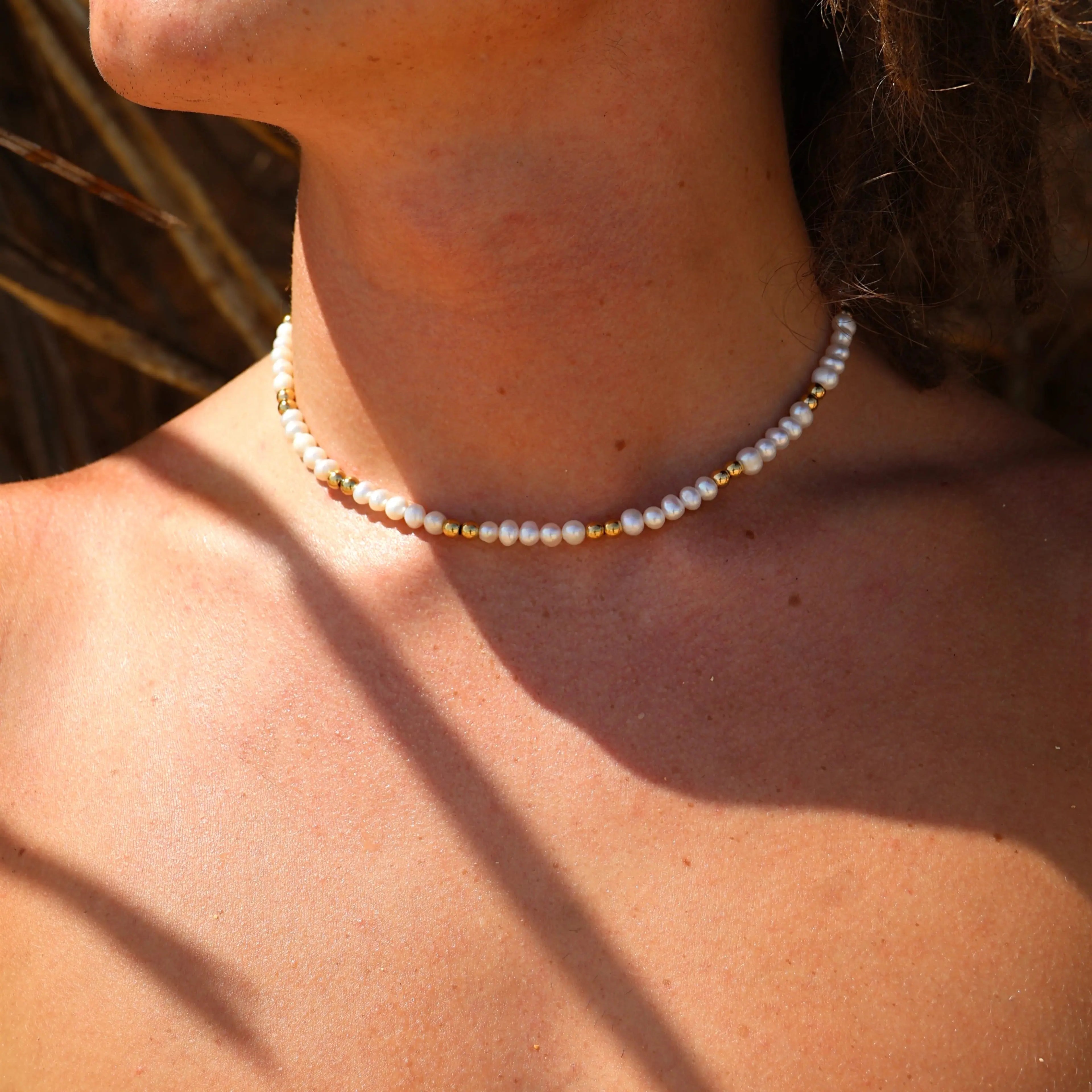 PEARL CHAIN SKØR