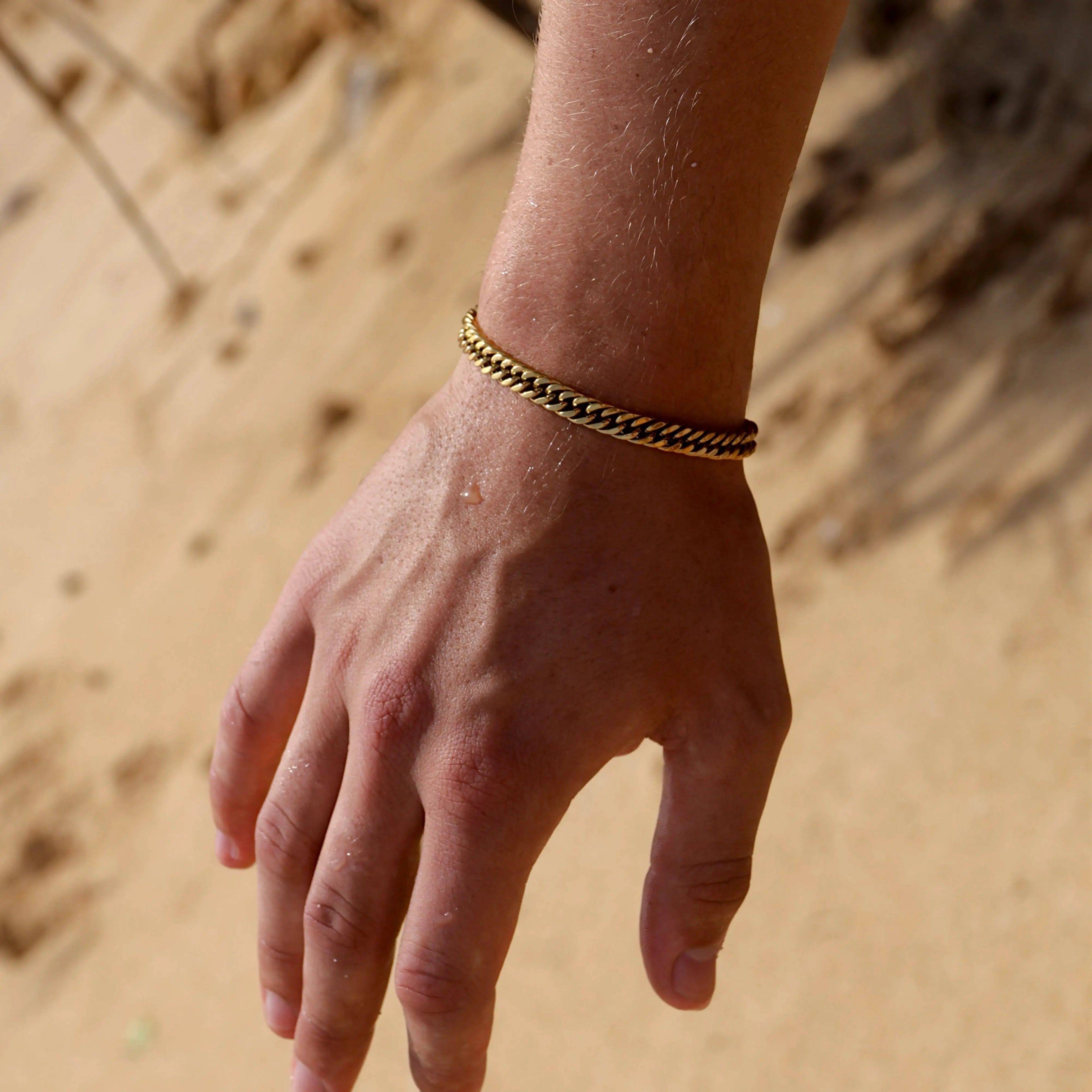 CUBAN BRACELET 5MM SKØR