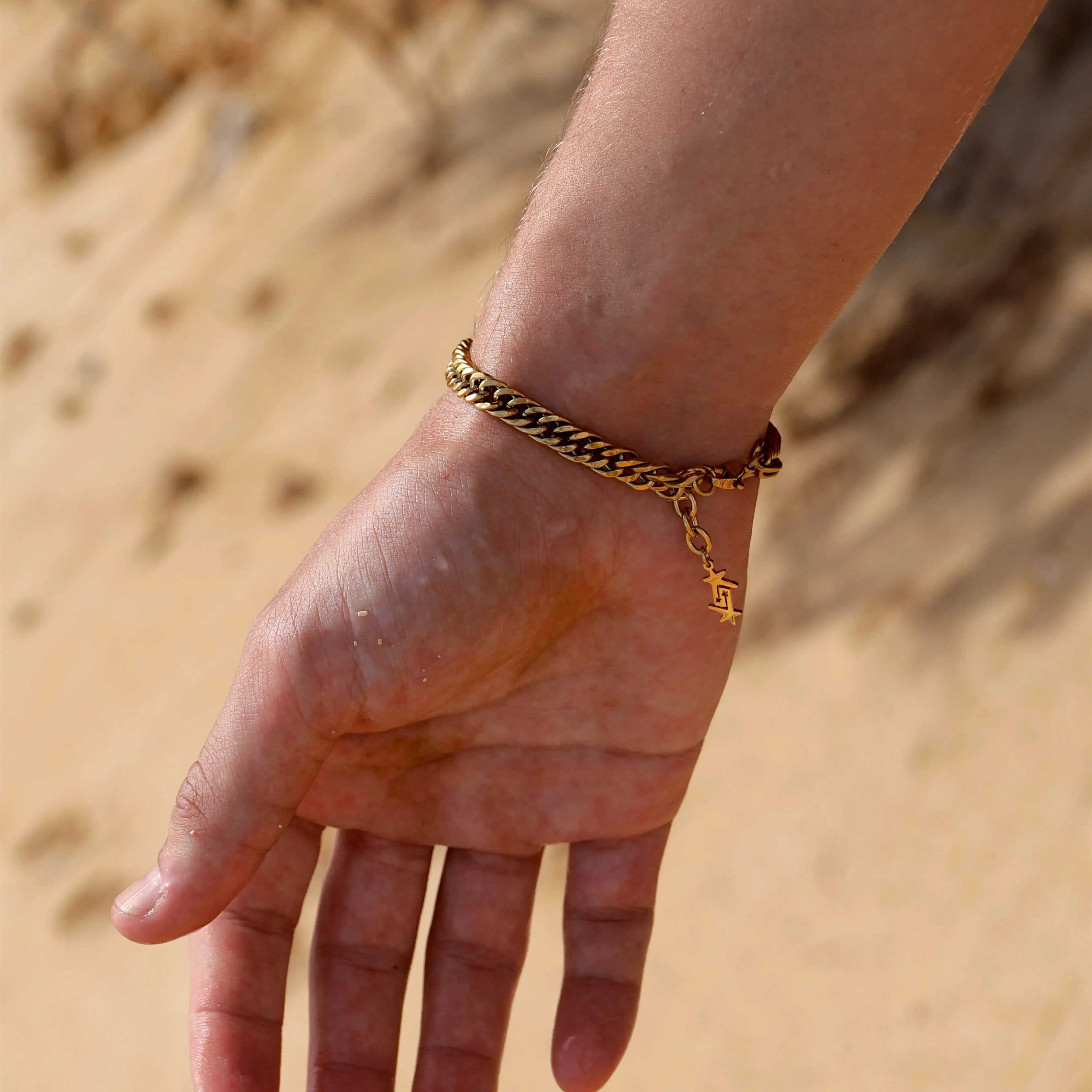 CUBAN BRACELET 5MM SKØR
