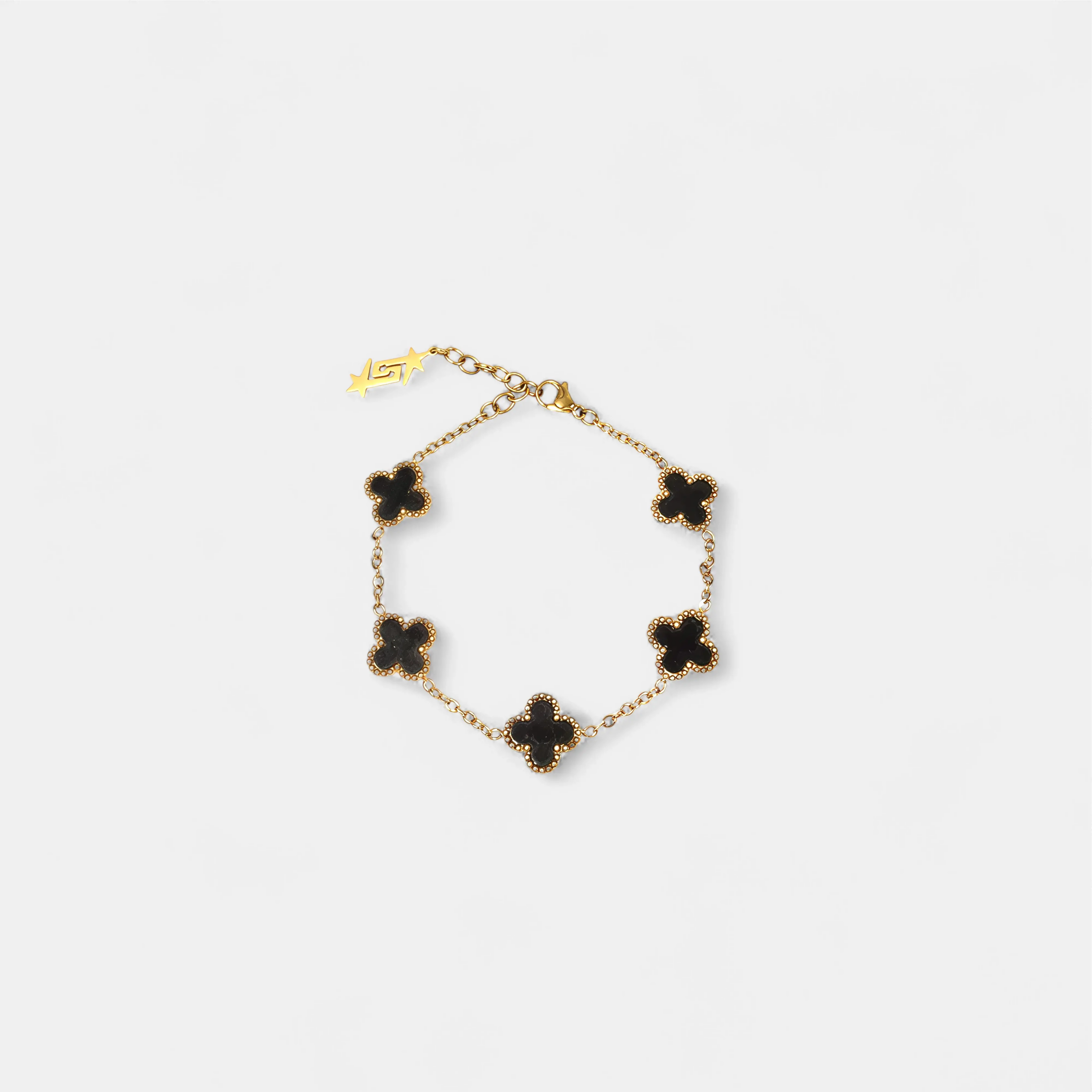 CLOVE BRACELET BLACK SKØR