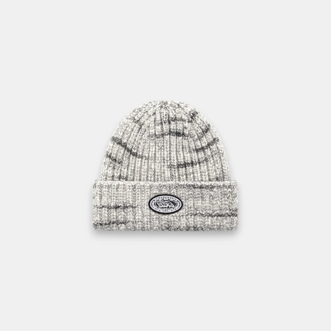 WHITE & BLACK BEANIE SKØR