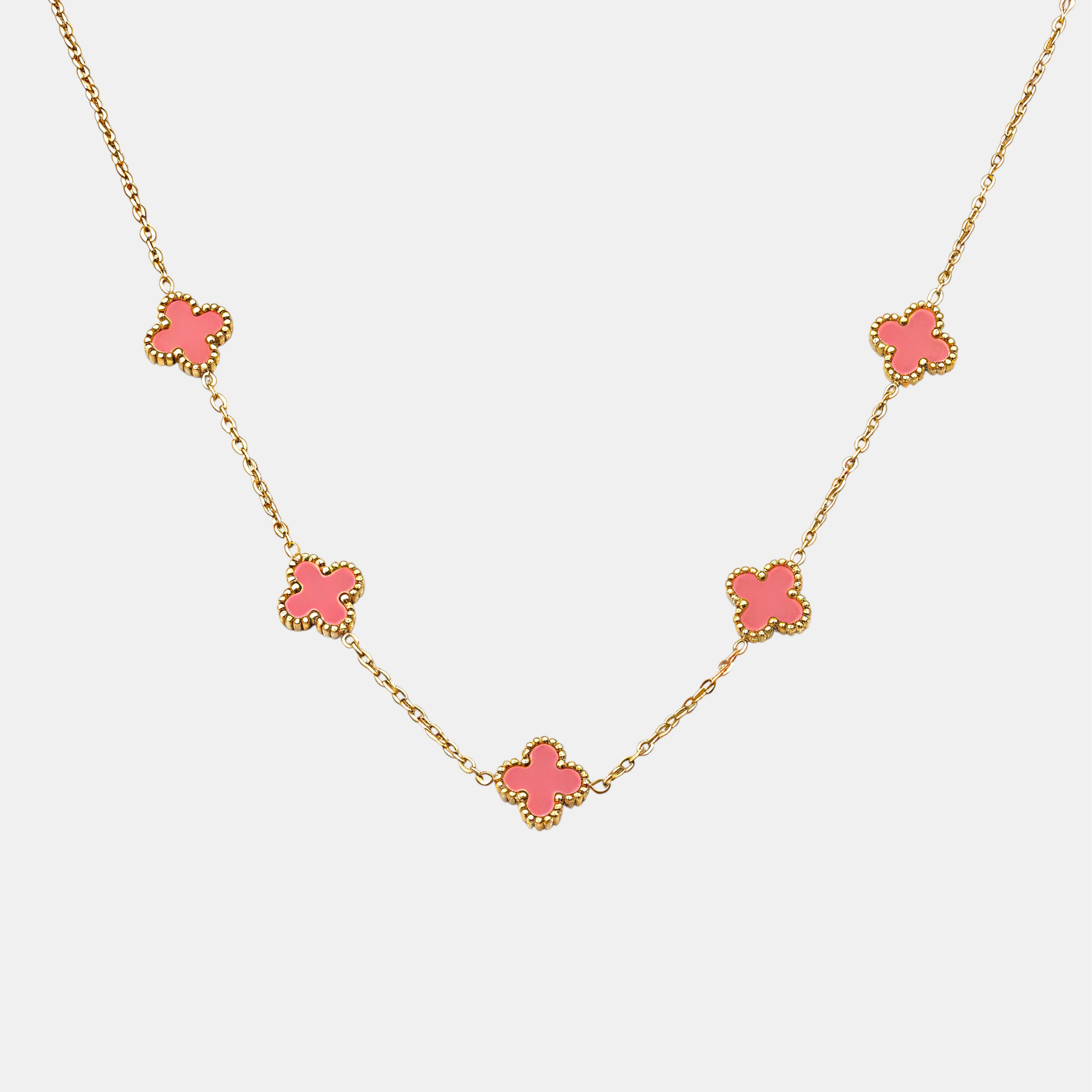 CLOVE CHAIN PINK