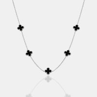 CLOVE CHAIN SILVER BLACK