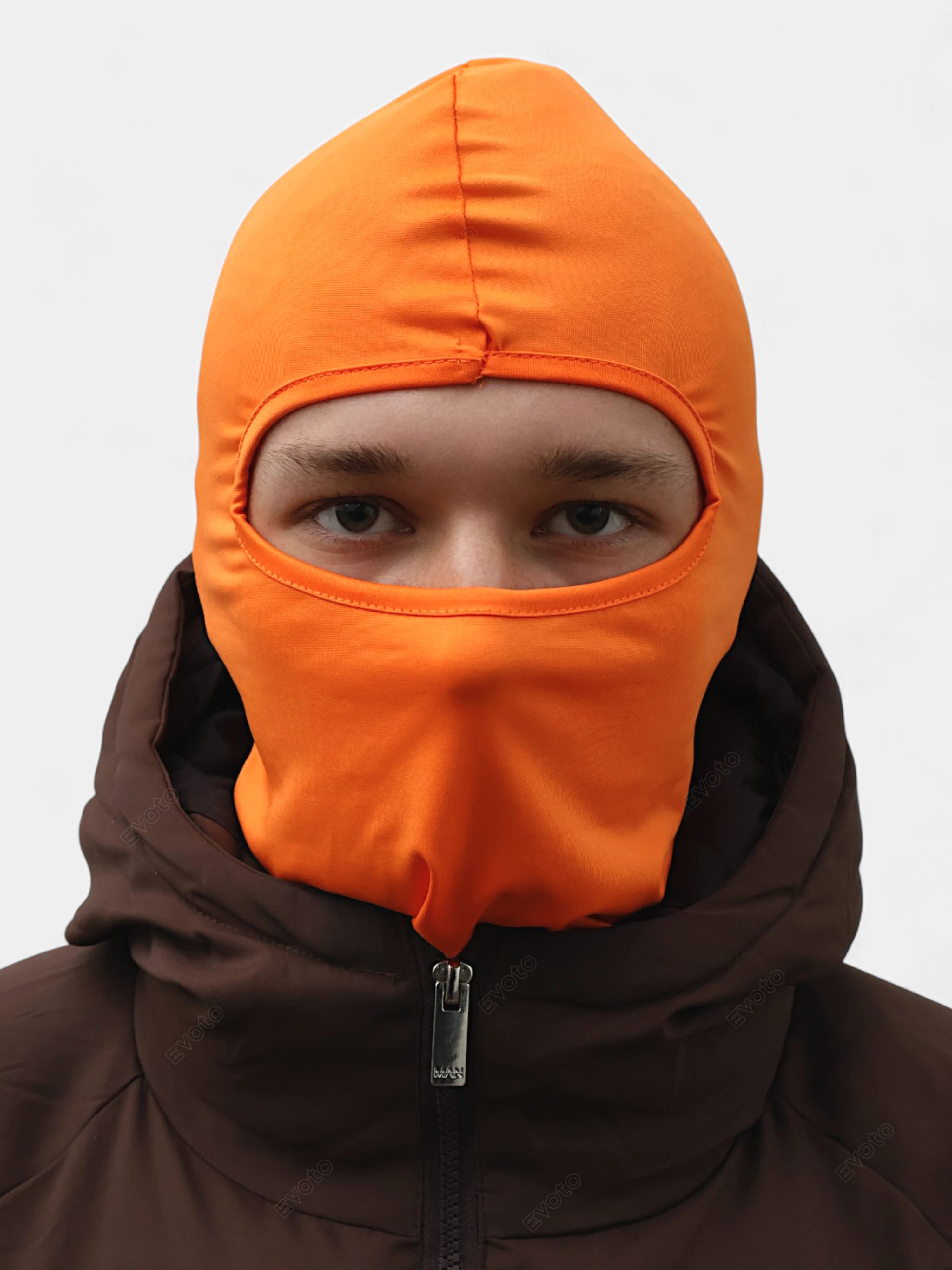 BALACLAVA SKI MASK - ORANGE