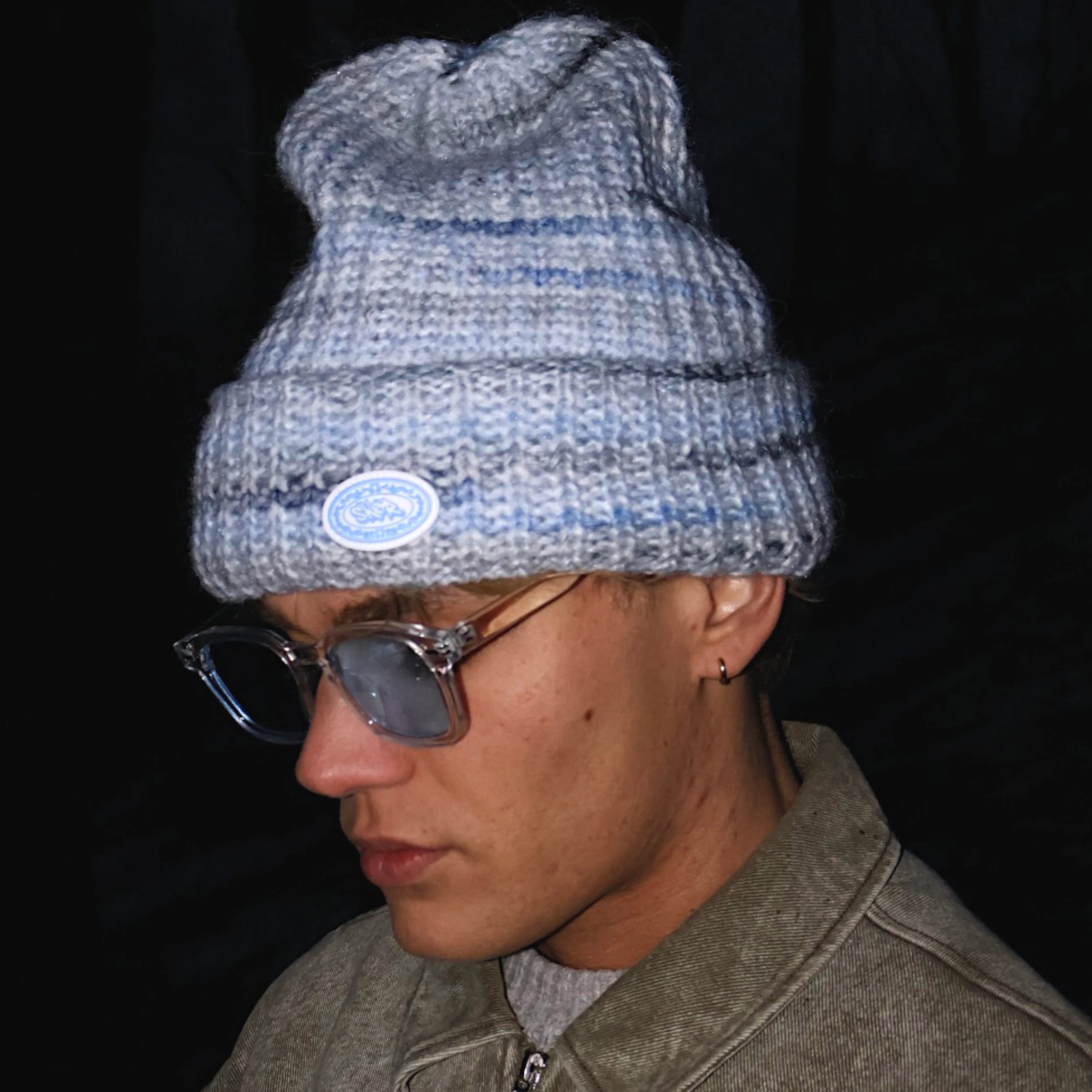 BEANIE BLUE