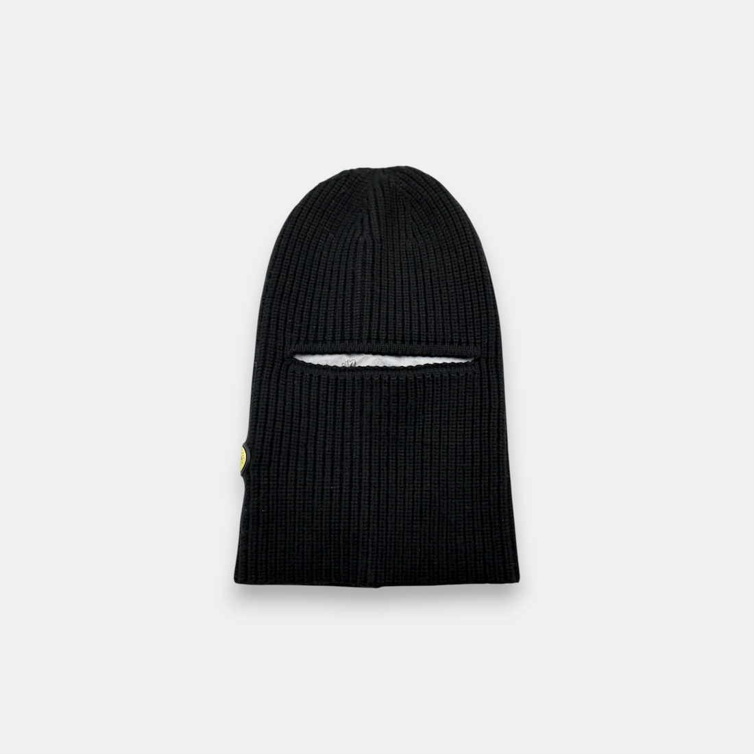 KNITTED BALACLAVA - BLACK SKØR