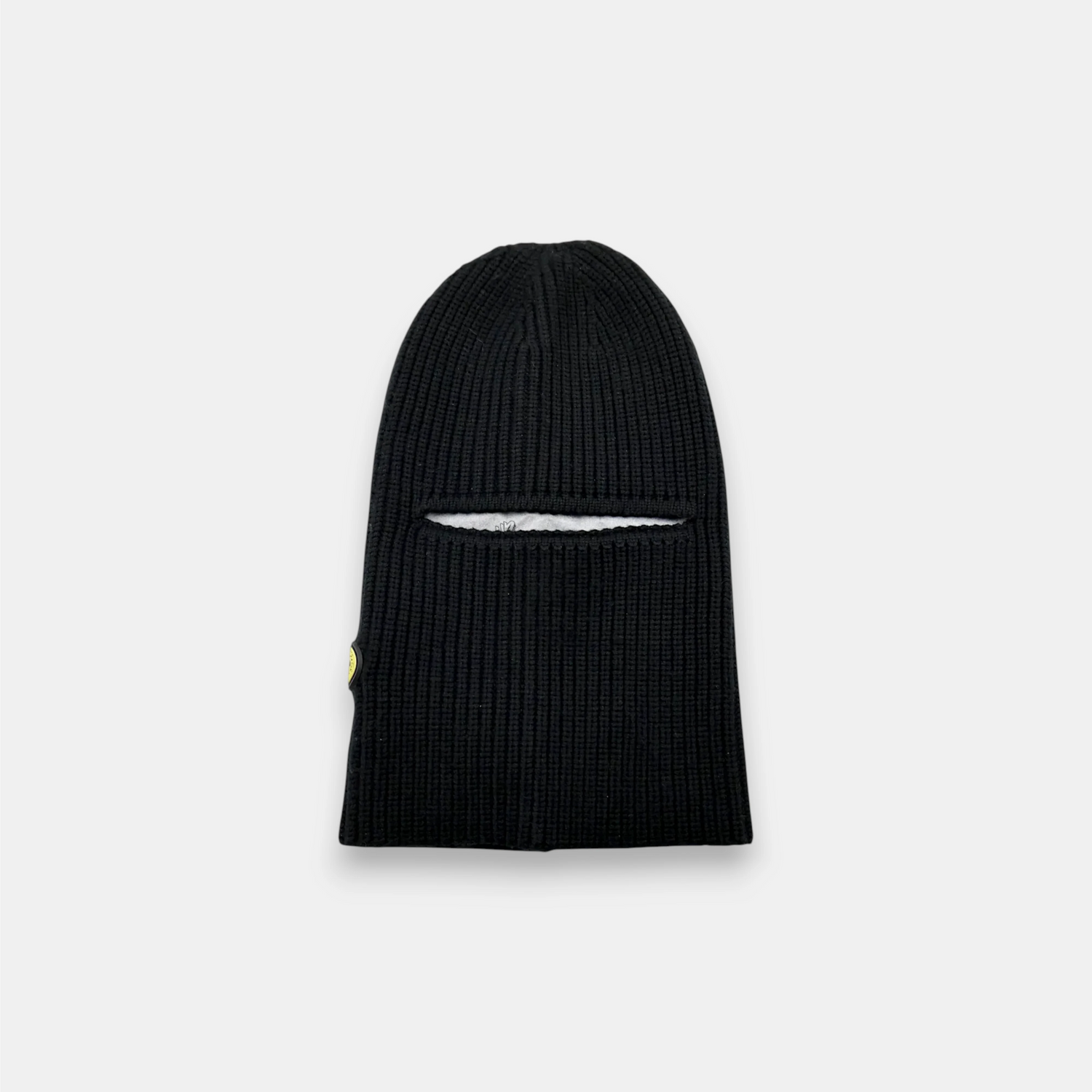 KNITTED BALACLAVA - BLACK