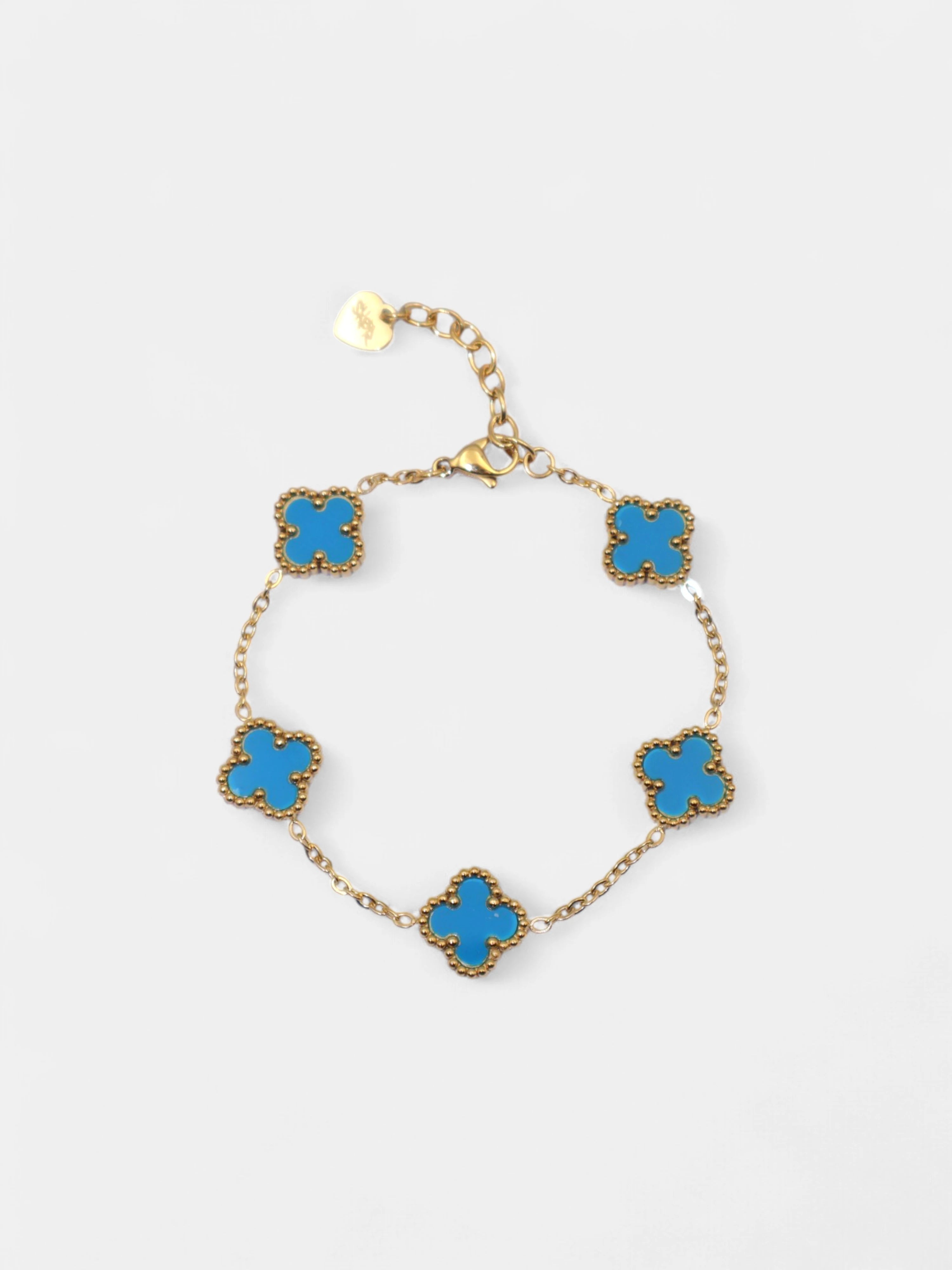 CLOVE BRACELET BLUE