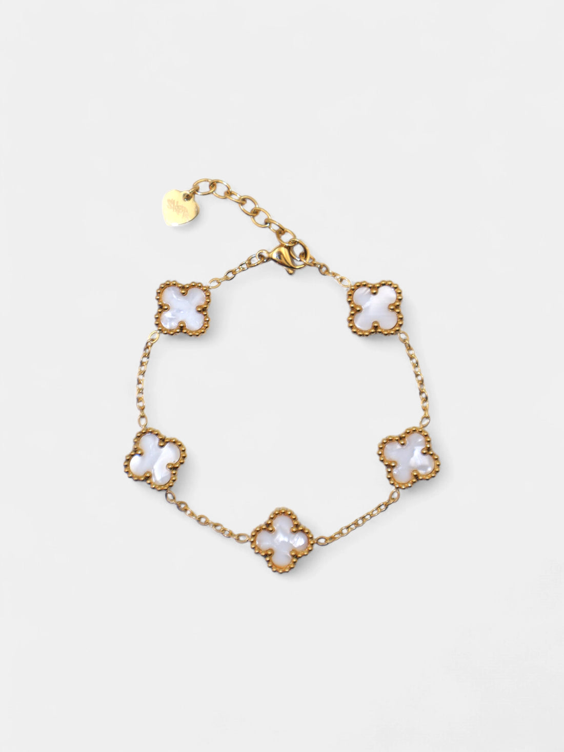 CLOVE BRACELET WHITE