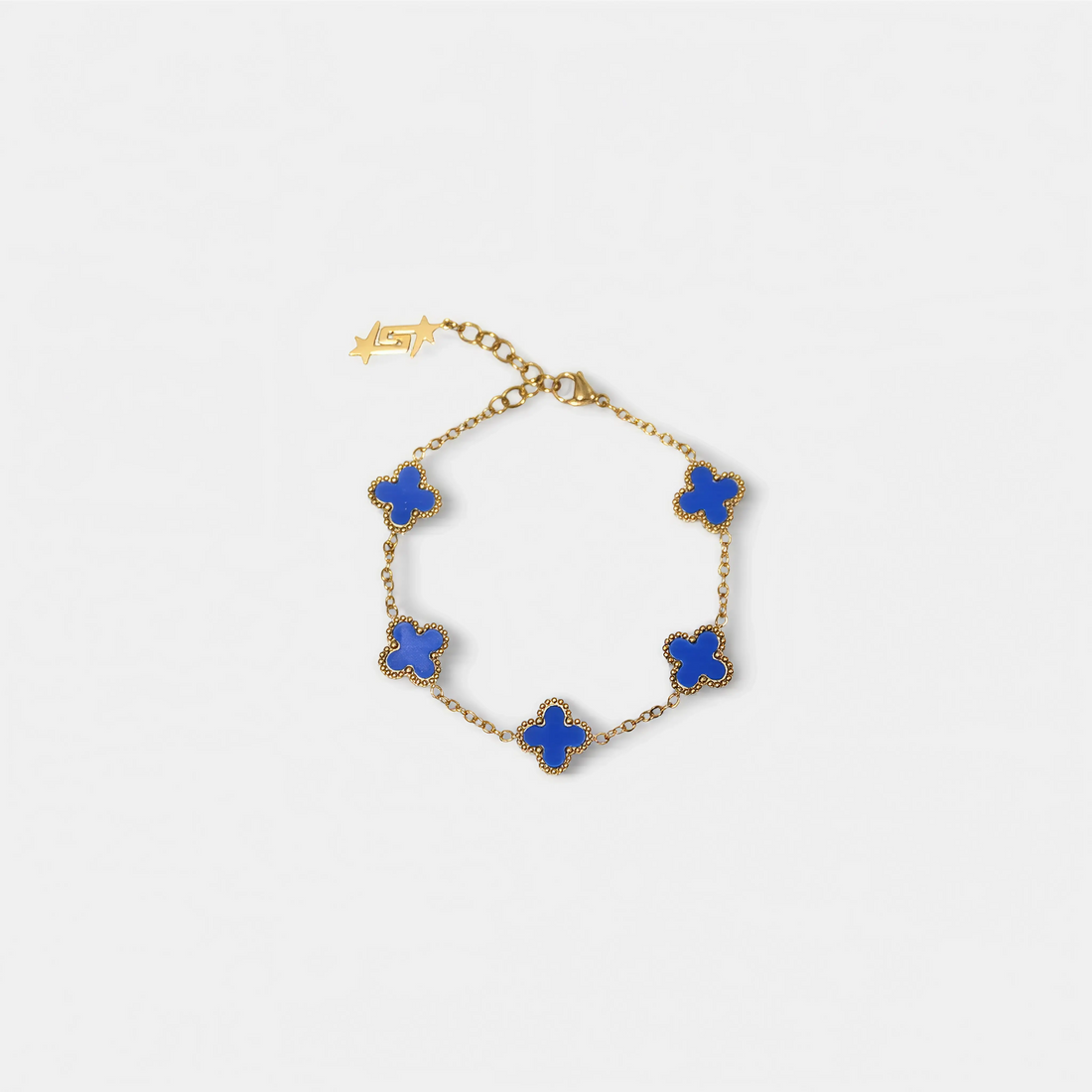 CLOVE BRACELET BLUE SKØR