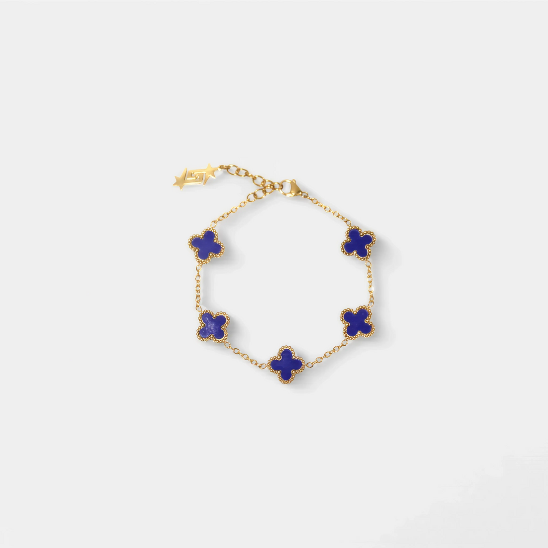 CLOVE BRACELET NAVY SKØR