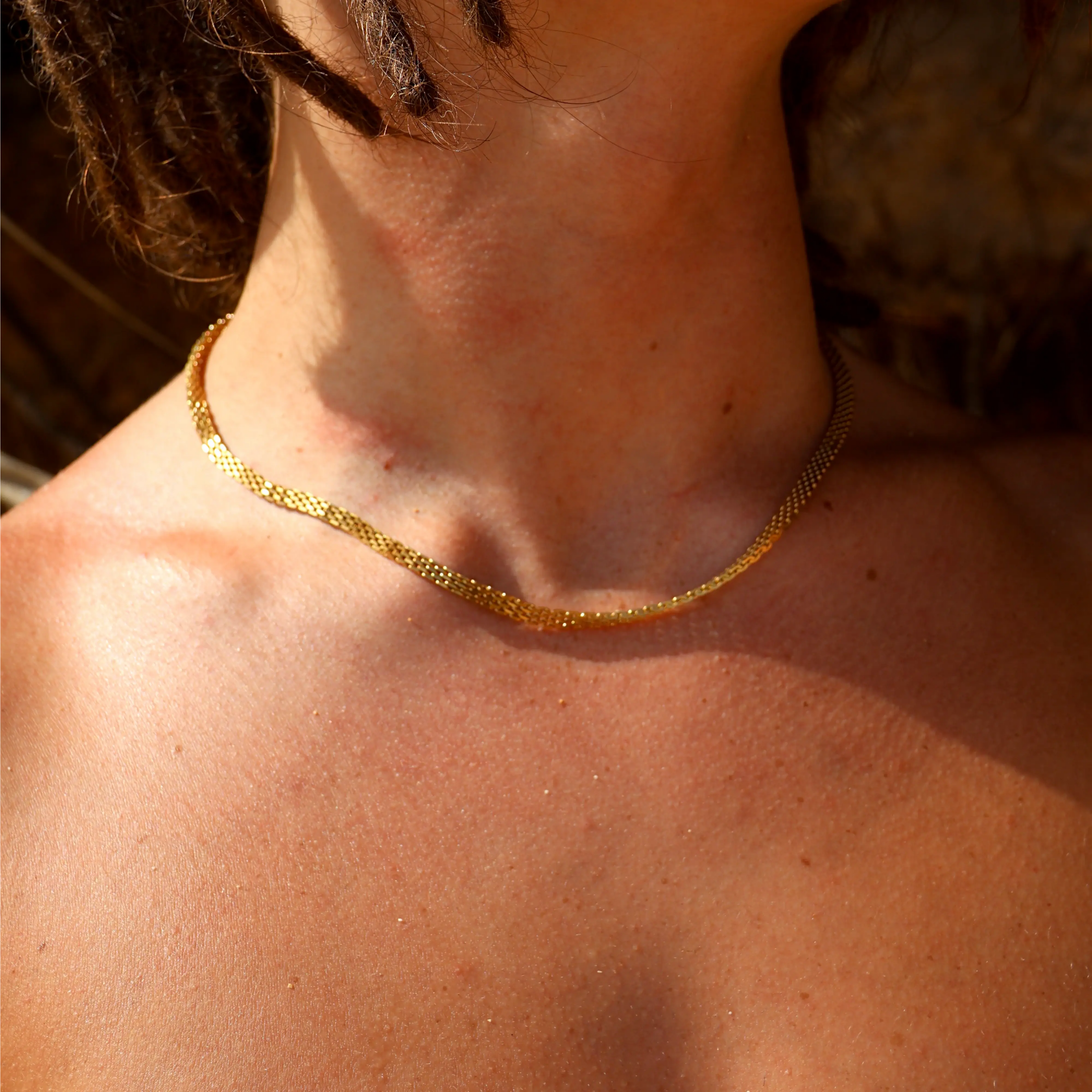 FLATTY CHAIN 4MM SKØR