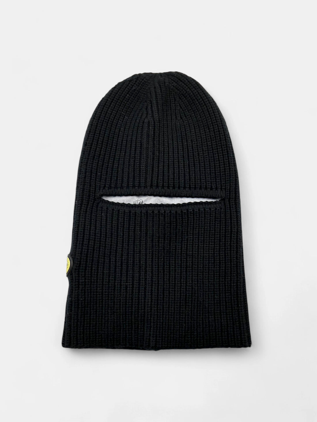 KNITTED BALACLAVA - BLACK