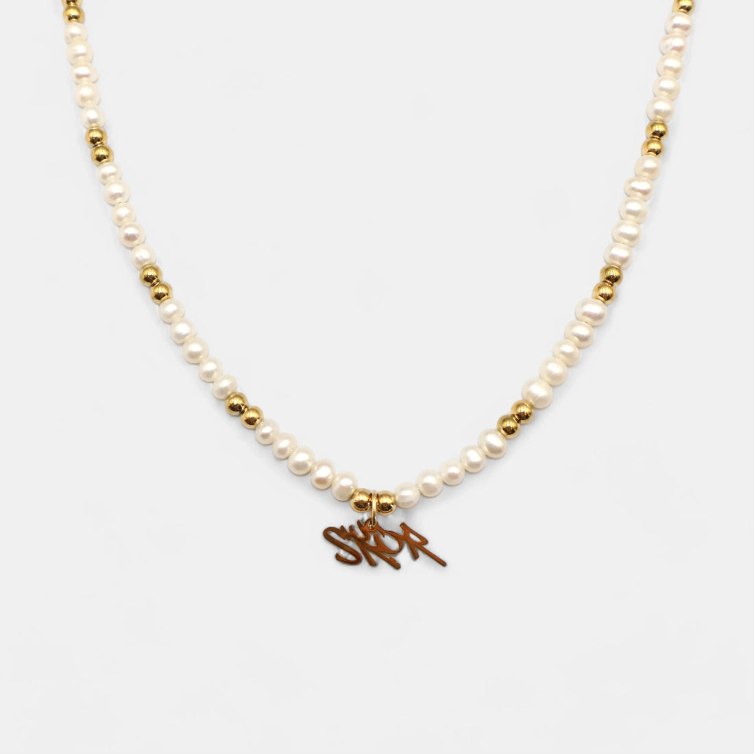 SIGNATURE PEARL CHAIN SKØR