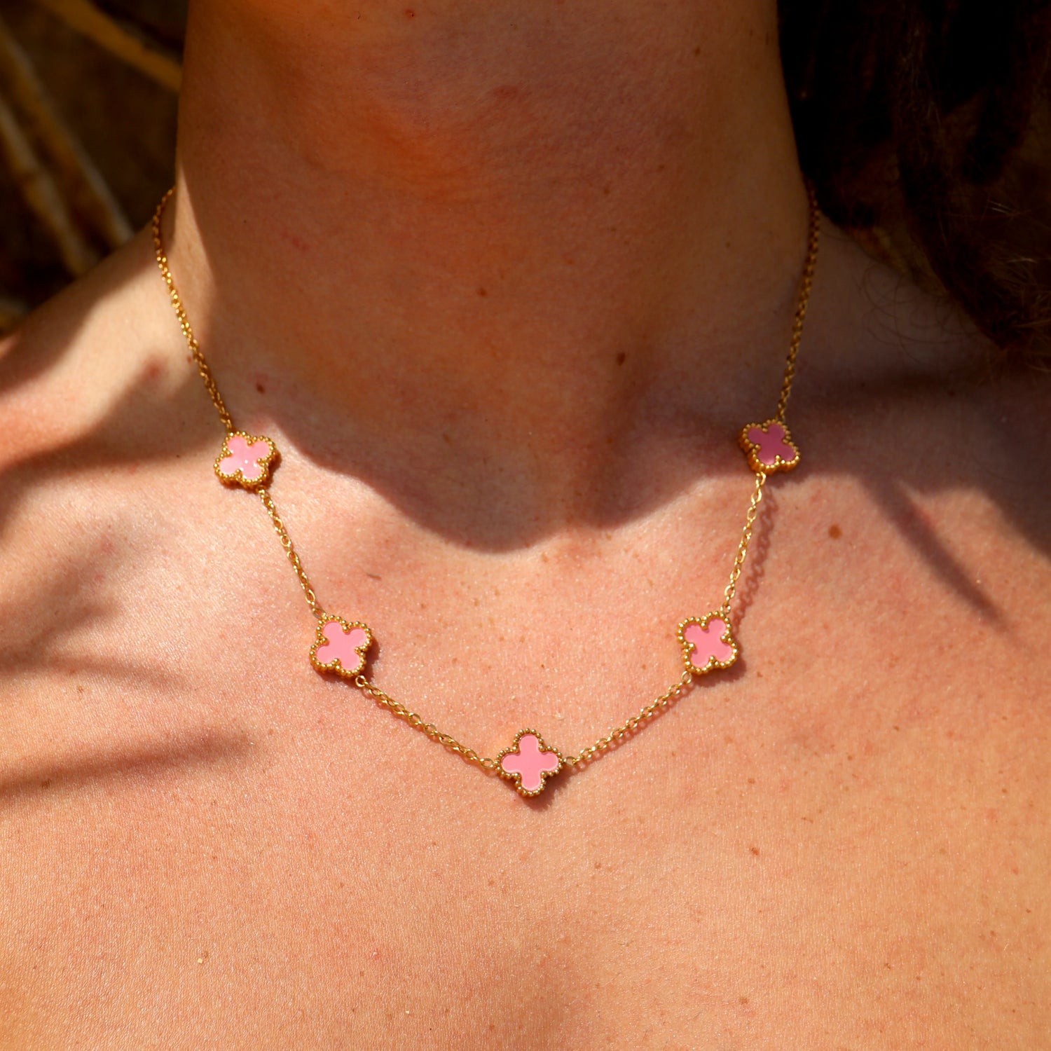 CLOVE CHAIN PINK