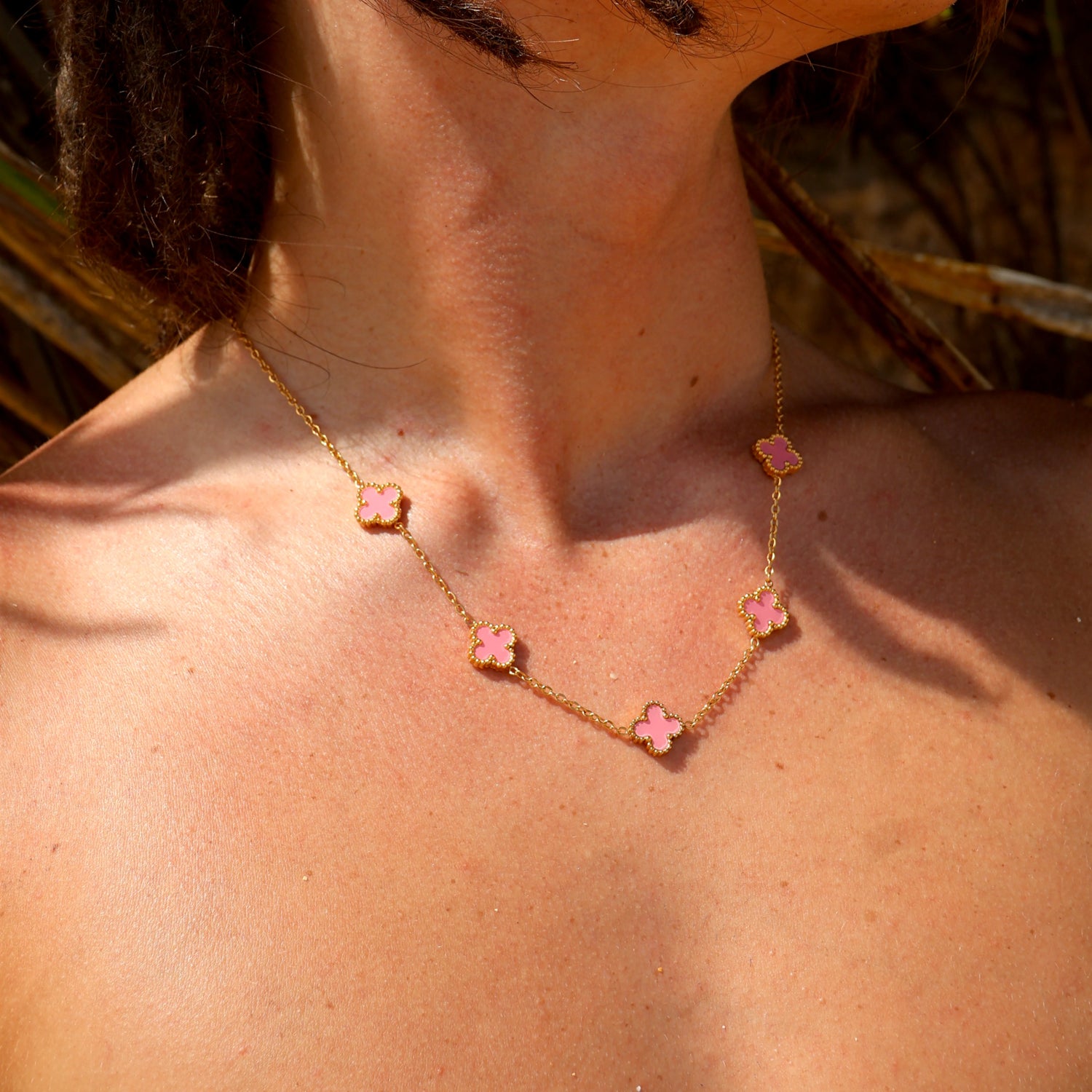 CLOVE CHAIN PINK