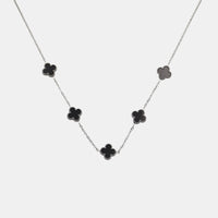 CLOVE CHAIN SILVER BLACK