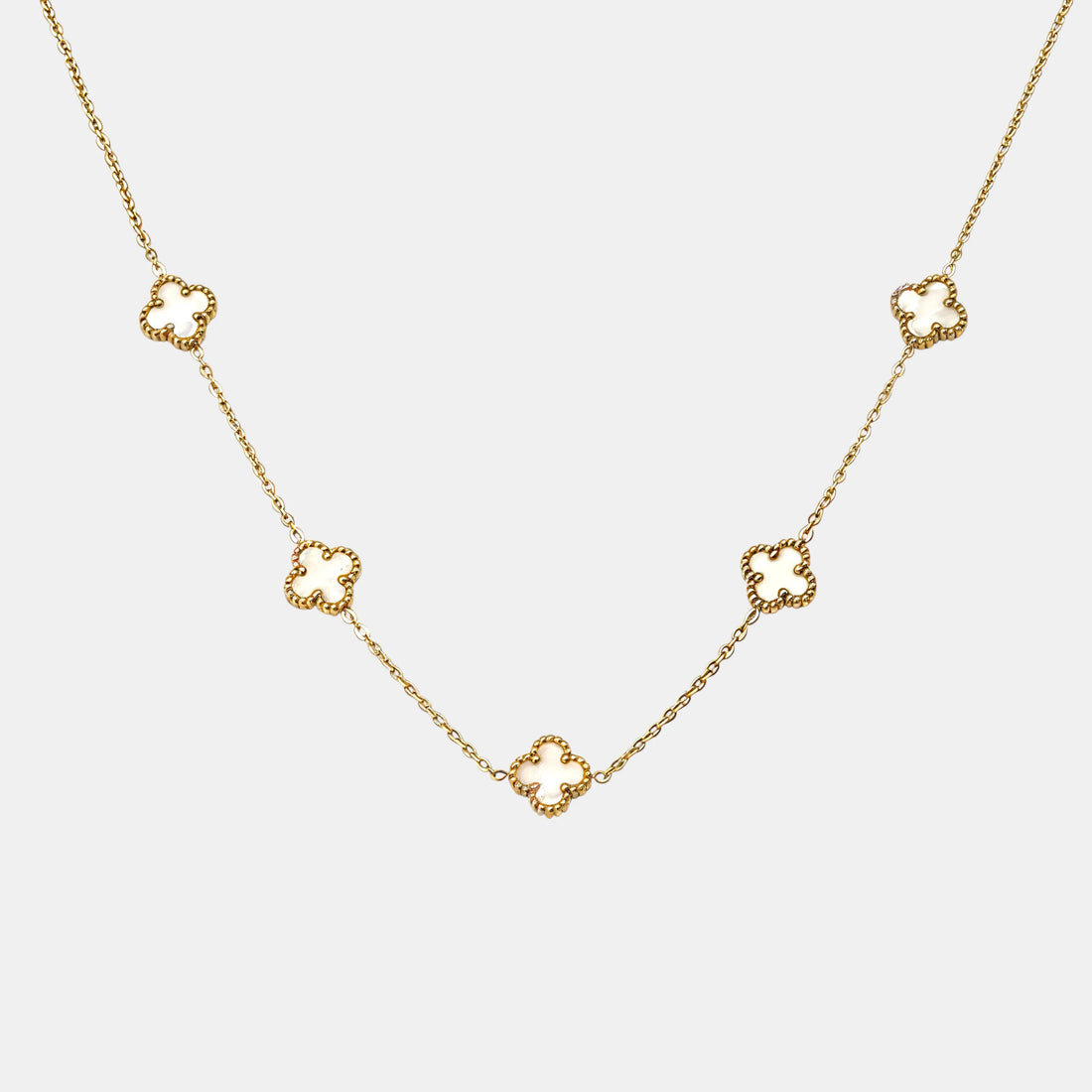 CLOVE CHAIN WHITE SKØR