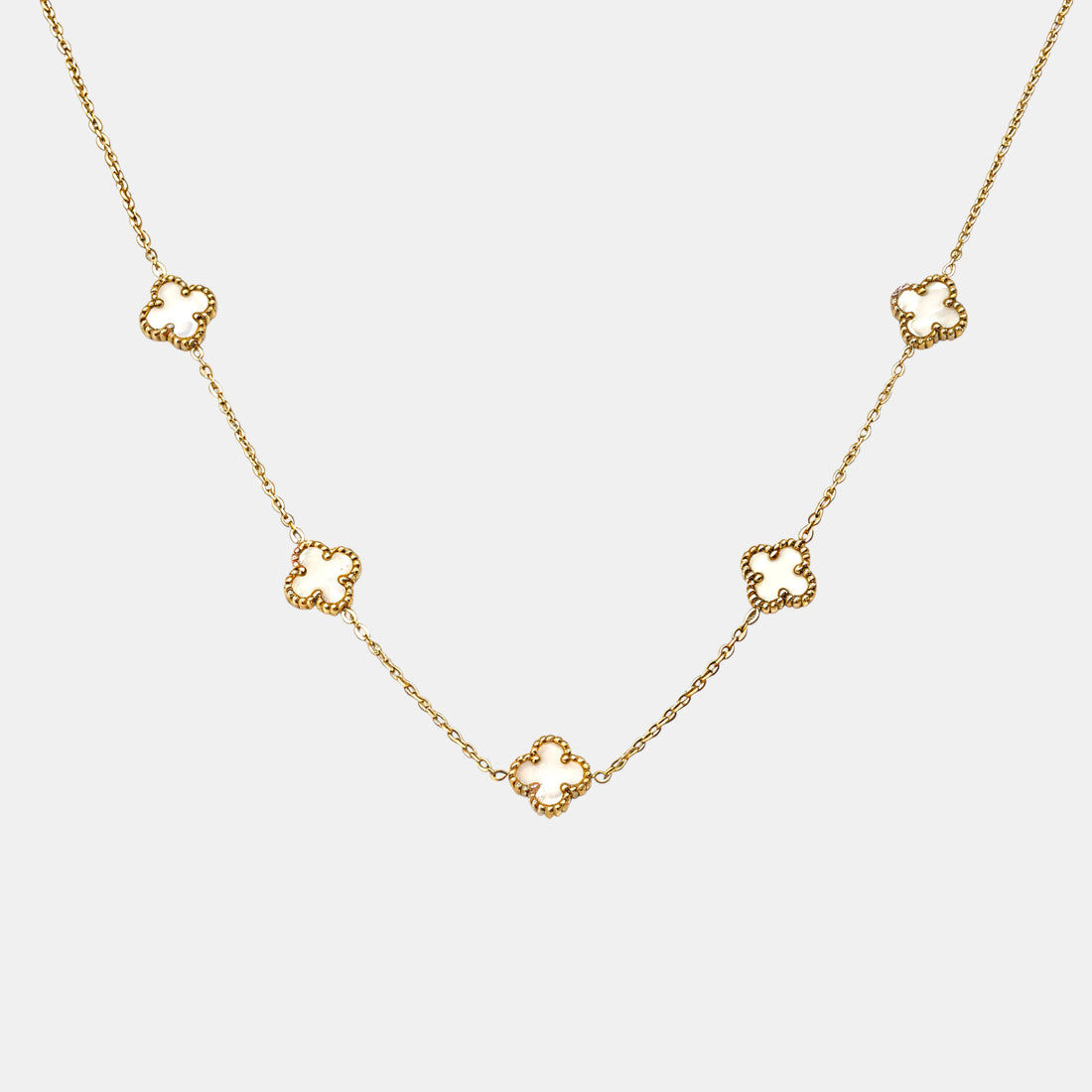 CLOVE CHAIN WHITE
