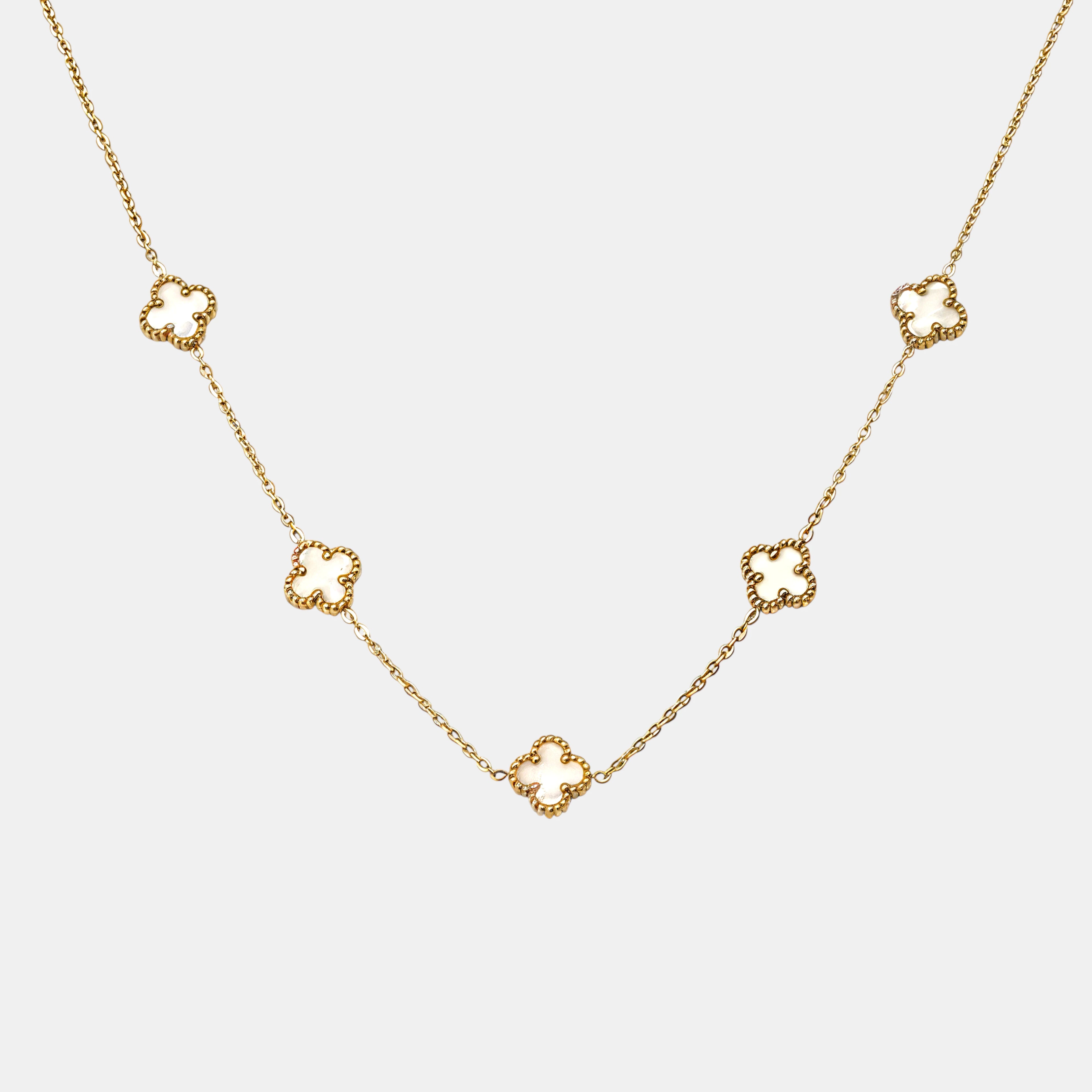 CLOVE CHAIN WHITE