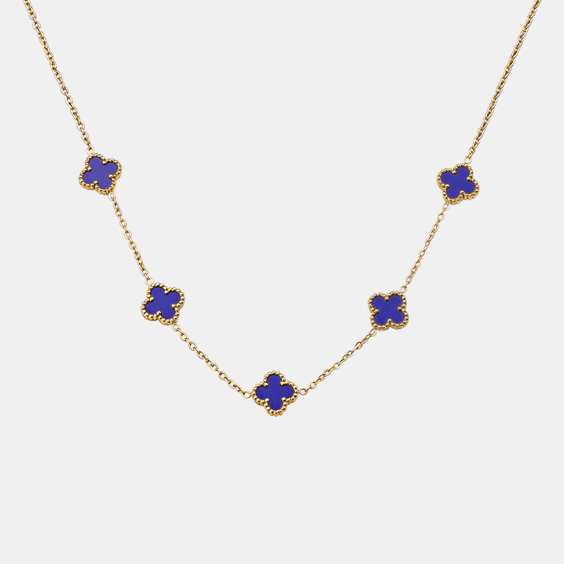 CLOVE CHAIN NAVY SKØR