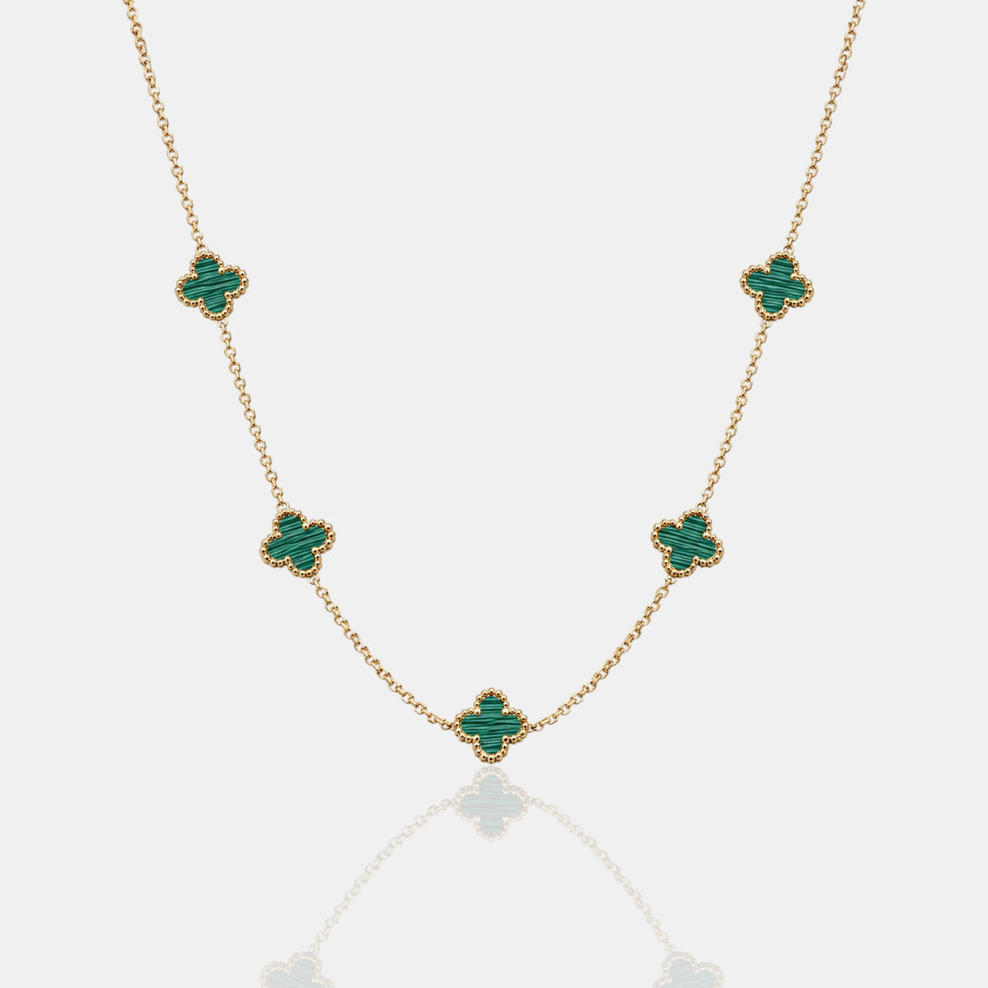 CLOVE CHAIN STRIPED GREEN SKØR