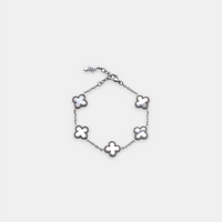 CLOVE BRACELET SILVER HOLOGRAPHIC