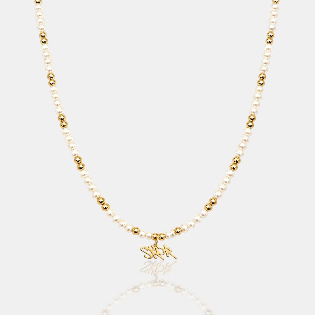 SIGNATURE PEARL CHAIN SKØR